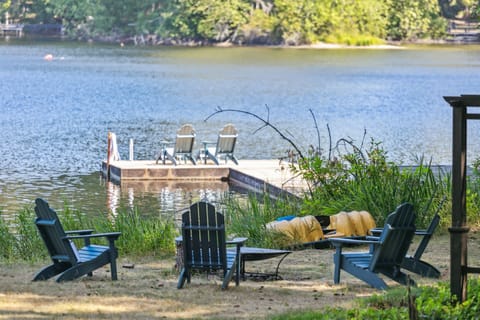 With your own private dock, you can fish, swim, or just relax in the sun.