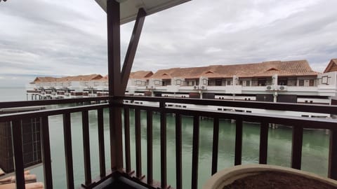 Deluxe Chalet, Balcony, Partial Sea View | Balcony view