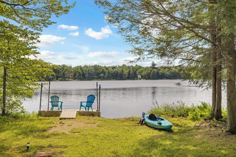 The dock is great for watching sunsets, fishing, or going for a swim