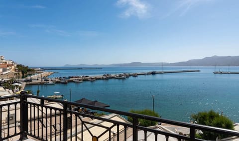 Panoramic port view