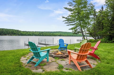 Escape to your own private waterfront retreat on the shores of Rangeley Lake!