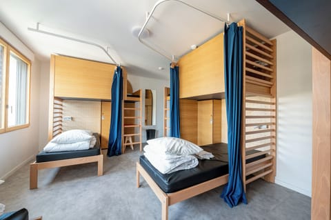 Single Bed in 6-Bed Dormitory Room | Desk, soundproofing, free WiFi, bed sheets