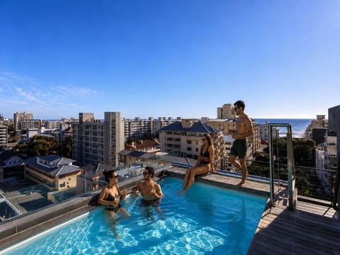 Rooftop pool