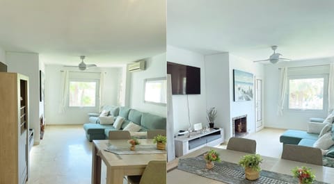 Spacious living room and ent centre

