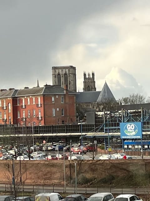 The view of York Minster from the apartment