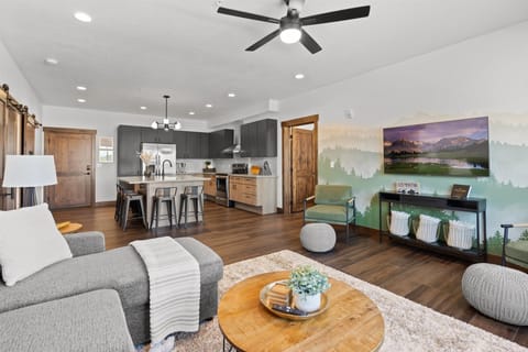 Beautifully decorated and spacious living area