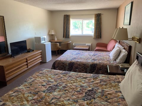 Blackout drapes, iron/ironing board, free WiFi