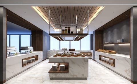 Daily buffet breakfast for a fee