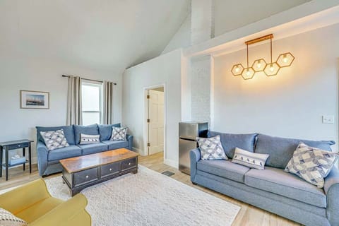 Second floor family room which opens up to 3 bedrooms and a full bathroom