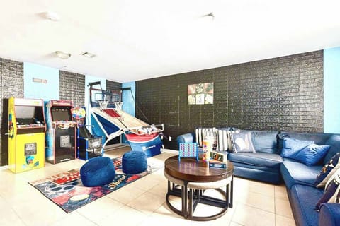 game room in Newark Ruby and accessible when booking Newark Gem 