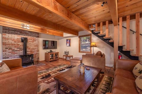 Living Room with Gas Fireplace