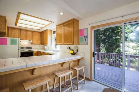 Kitchen with Bar Stools