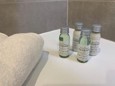 Deluxe Suite, 1 King Bed with Sofa bed, City View | Bathroom | Shower, free toiletries, hair dryer, bathrobes