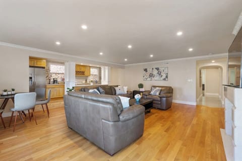 Spacious living area.