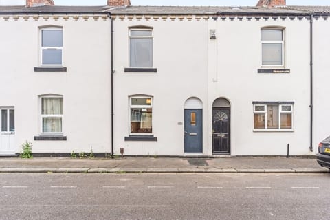 Exterior. Free street parking is available directly outside.