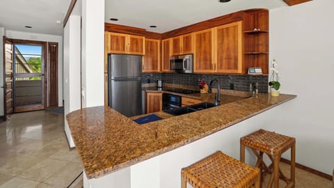 Whalers Cove at Koloa Landing #230 - Kitchen & Breakfast Bar - Parrish Kauai