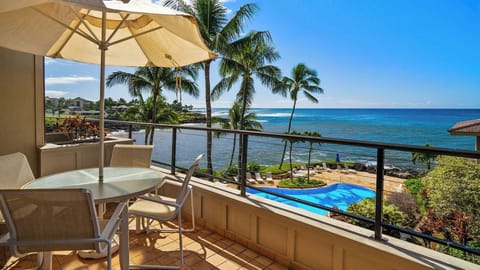 Whalers Cove at Koloa Landing #230 - Oceanfront Dining Lanai - Parrish Kauai