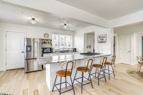 South Haven Vacation Rental | 3BR | 1BA | 1 Step to Enter | 1,200 Sq Ft
