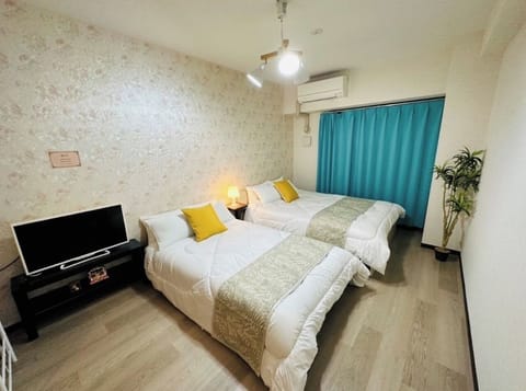 Bedroom: Double bed + sofa bed