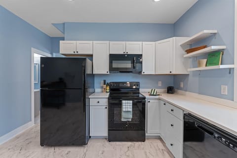 ample counter spaces for the kitchen