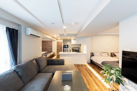 Basic Apartment | Living area | Flat-screen TV