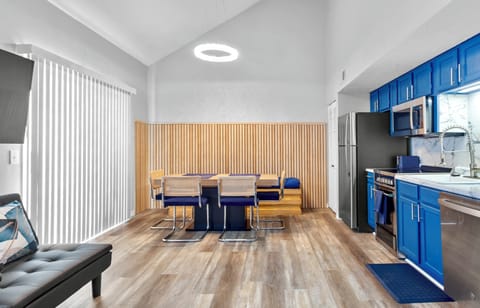 Dining Room 
With custom made bench , table and chairs 