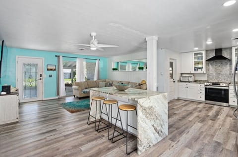 Large common area in main house