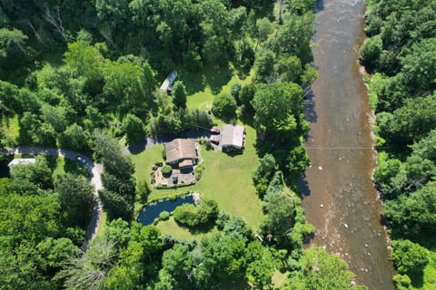 Amazing Riverside Property. Great for fishing and water activities.