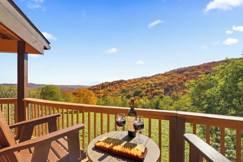Peaceful mountain retreat with privacy, space and gorgeous year-round views