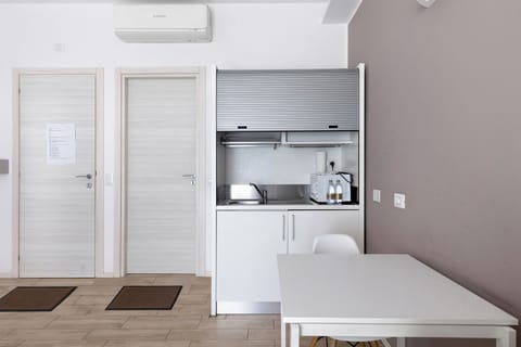 Apartment | Private kitchen | Fridge, microwave, electric kettle