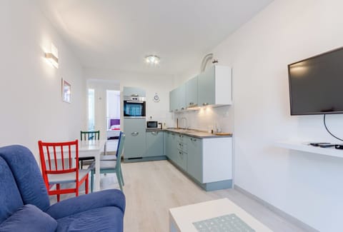 Apartment (Two Bedroom Apartment with Balcony (M) | Living room | 32-inch flat-screen TV with cable channels