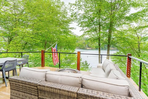Lake and mountain views