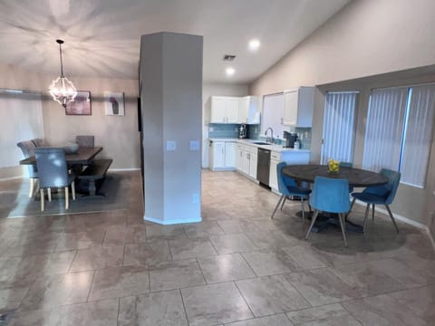 View from patio door 
Dining room table
Kitchen
Breakfast nook