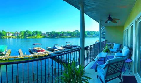 Soak in the beautiful sunsets from your oversized private balcony.