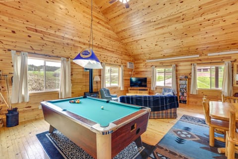 Deadwood Vacation Rental | 2BR | 2BA | 1,328 Sq Ft | Steps to Enter