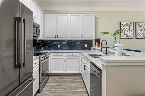 Kitchen with Stainless Steel Appliances