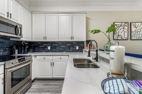 Kitchen with Stainless Steel Appliances