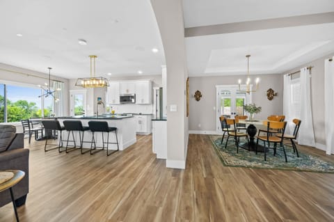 Open Kitchen and dining area