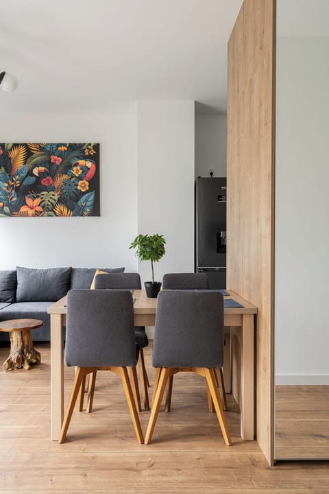 Classic Apartment, City View | Living area | 27-inch flat-screen TV with satellite channels, streaming services