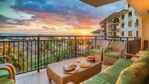 Enjoy beautiful sunsets from the Lanai.