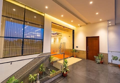 Interior entrance