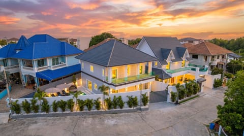 Welcome to your private, walled 4br villa in beautiful Jomtien, featuring a large saltwater pool!