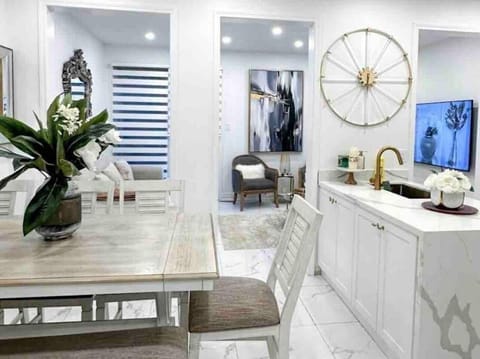 DINING WITH BENCH AND CHAIRS