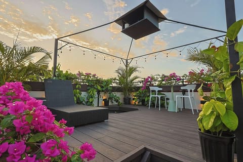 Beautiful shared rooftop - Social area for all guests in the building