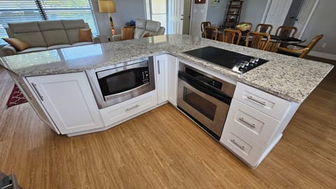 Convection microwave and stove