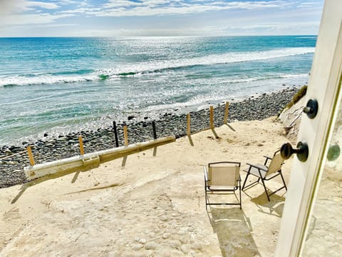 Your own private beach just a few steps from the water!
