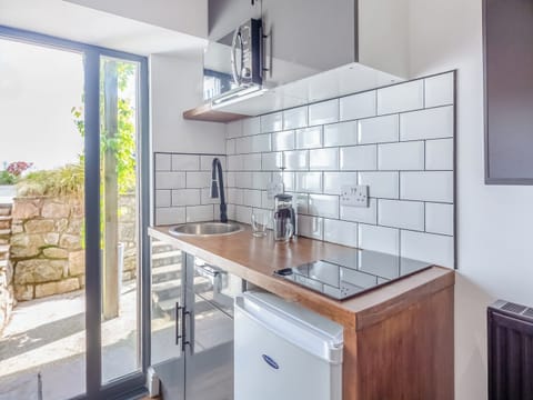 Kitchen | Beach Front Apartment, Rhos-on-Sea