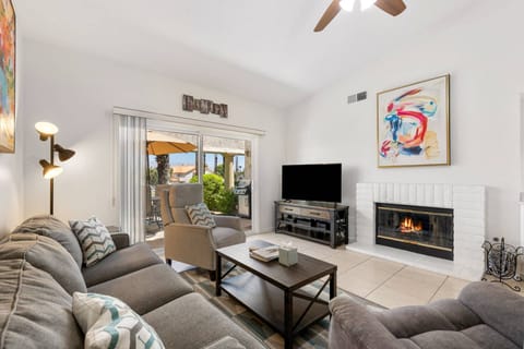 Living Room Provides Lots of Natural Light