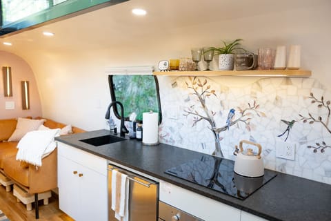 Custom built mosaic. 