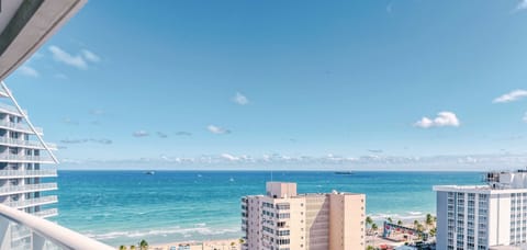 W Hotel & Resort on Fort Lauderdale Beach RESORT ACCESS with Residence Pool, 2 Restaurants, Fitness Center, Spa, Beach Attendant with Chairs & Umbrellas.